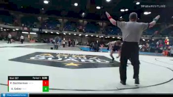 182 lbs Champ. Round 2 - Ayden Salley, Barrington vs Phillip Dochterman, Orion