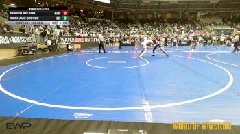 130 lbs Round Of 16 - Keaton Nelson, Manhattan vs Raishaun Stover, Brecksville-Broadview Hts