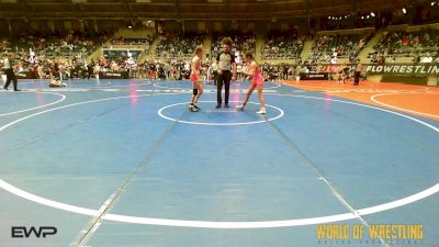 88 lbs Round Of 16 - Payton Mccall, Lady Outlaw Wrestling Academy vs LILYANA WILSON, Storm Wrestling Center