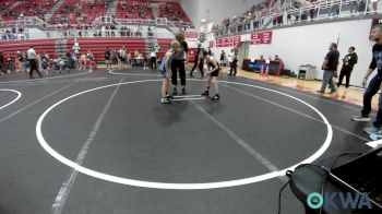 64 lbs Rr Rnd 5 - John Wilkerson, Ada Youth Wrestling vs Wyatt Deen, Division Bell Wrestling