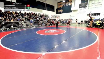 120 lbs Semifinal - Arianna Estrella, Hesperia vs Jaedis Brady, Esperanza