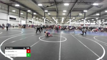 82 lbs Quarterfinal - Sonny Gonzalez, Pikes Peak Warriors vs Dylan Guerrero, Chain Gang