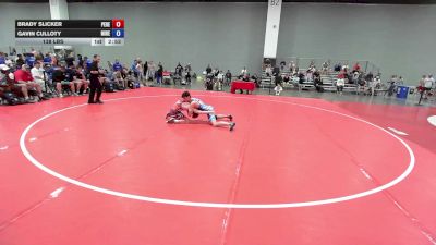 138 lbs Brady Slicker, Pennsylvaniia Red vs Gavin Culloty, Team Michigan - Red