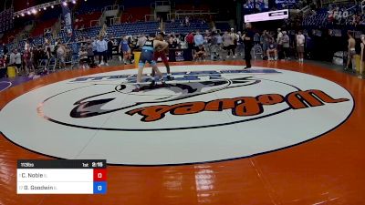 113 lbs Rnd Of 16 - Caleb Noble, IL vs Daniel Goodwin, IL