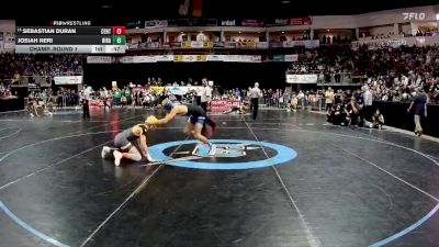 5A 127 lbs Champ. Round 1 - Diego Torrez, Cibola vs Sabas Hernandez, Carlsbad