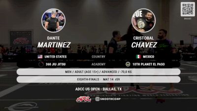 Dante Martinez vs Cristobal Chavez 2024 ADCC Dallas Open at the USA Fit Games