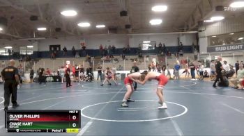 145 lbs Cons. Round 4 - Chase Hart, Baylor vs Oliver Phillips, Baylor