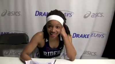 Erin Hawkins 1st 100m 2011 Drake Relays
