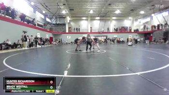 184 lbs Cons. Round 5 - Hunter Richardson, Western Colorado vs Brady Westall, Northern State