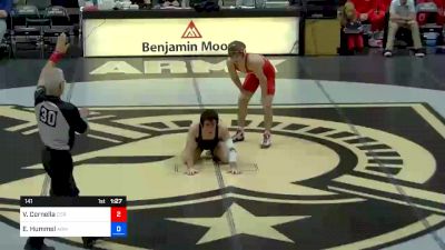 141 lbs Eddie Hummel, Army vs Vince Cornella, Cornell