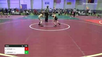 65 lbs Rr Rnd 5 - Justin Wittwer, Pride WC vs Trajan Johnson, Kimball WC