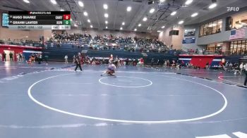132 lbs Cons. Round 5 - Hugo Suarez, Conroe Caney Creek vs Grahm Lanter, Kansas City-Piper HS