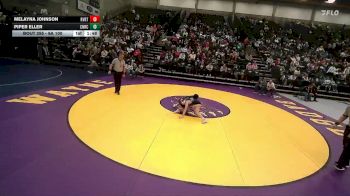 6A 100 lbs Semifinal - Piper Eller, Corner Canyon vs Melayna Johnson, Riverton
