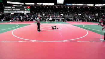 80 lbs Quarterfinal - Andrew Bell, MLW2 vs Brantley Wiechers, EMPA