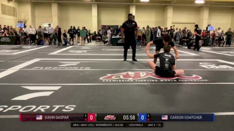 Gavin Gaspar vs Carson Goatcher 2025 ADCC Charlotte Open