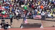 Robby Andrews Finish 4x8 Championship of America Penn Relays 2011