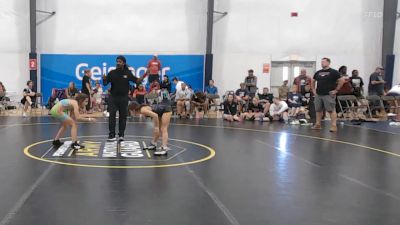 35 lbs Rr Rnd 5 - Julie Fleming, PA West Black - W vs Scarlet Hunt, MPOWER Girls Wrestling Club - W