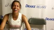 Aisha Praught 2nd Steeple 2011 Drake Relays