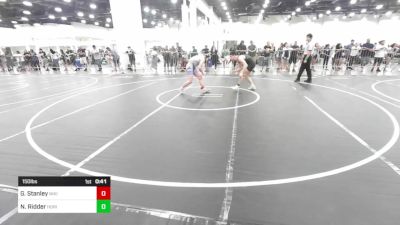 150 lbs Consi Of 8 #1 - Gunnar Stanley, Nikiski Freestyle WC vs Noah Ridder, Horizon