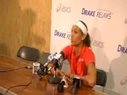 Lolo Jones runner-up 100H 2011 Drake Relays