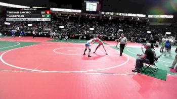 126 lbs Champ. Round 2 - Aj Gleckler, EVE3 vs Michael Salcedo, BTWA