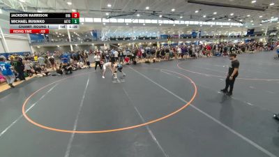 132 lbs Champ. Round 1 - Michael Rusinko, Unattached vs Jackson Harrison, Unattached