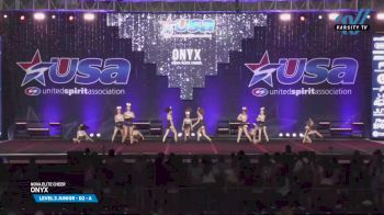 Nova Elite Cheer - Onyx [2025 L3 Junior - D2 - A Day 1] 2025 USA All Star Cheer Super Nationals