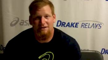Russ Winger after SP 2011 Drake Relays