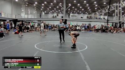 84 lbs Semis (4 Team) - Chase Hernandez, Team Boogie Men vs Luke Chunko, Grit Mat Club