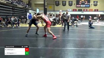 197 lbs Consolation - Nicholas Willham, Indiana vs Jackson Striggow, Michigan