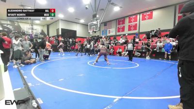 144 lbs Consi Of 4 - Alejandro Battiest, McLain vs Wyatt North, Muskogee