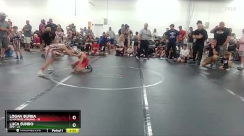 72 lbs Round 3 (4 Team) - Luca Sundo, OMP vs Logan Burba, U2 Upstate Uprising