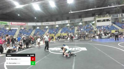 69 lbs Quarterfinal - Remmy Alamillo-Mendez, Victory TC vs Aj Gonzalez, Savage House