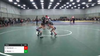 55 lbs Semifinal - Rylan Sandoval, Okwa vs Elijah Reyes, Nyssa Bulldogs