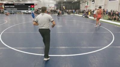 157 lbs Cons. Quarters - Owen Floral, Built By Brunson vs Ricky Titus, Immortal Athletics WC