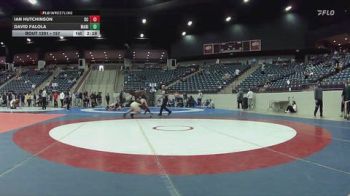 157 lbs Quarterfinal - David Falola, Marian University vs Ian Hutchinson, Defiance College