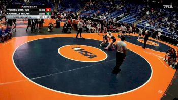 155 lbs Cons. Round 3 - Grace Stratton, Freeburg vs Charvelle Mclain, Oak Lawn (Community)