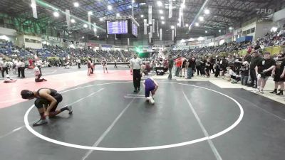 135 lbs Quarterfinal - Adrien Martinez, Sedgwick County vs Bronson Damgaare, Fowler Wrestling Club