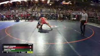 1A 220 lbs Champ. Round 1 - Grant Cooper, Cardinal Gibbons vs Timothy Gray, Crystal River