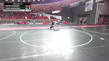 150 lbs 5th Place Match - Logen Washuleski, Coleman Youth Wrestling vs Austin Wieczorek, LAW