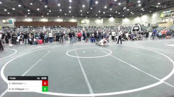 157 lbs Final - Cole Atkinson, Silver State Wr Ac vs Anthony Reynolds-Villegas, Pierce Wrestling