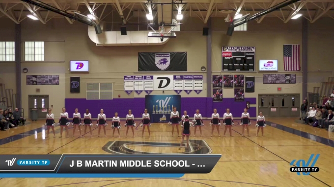 J B Martin Middle School - Cougarettes [2023 Junior High - Pom Day 1 ...