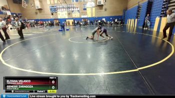 105lbs Cons. Round 6 - Genesis Zaragoza, Pasco (Girls) vs Eliyana Velasco, Toppenish (Girls)