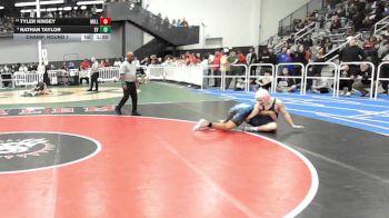 4 - 175 lbs Champ. Round 1 - Tyler Kinsey, Millbrook vs Nathan Taylor, Eastern View