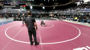 6A 165 lbs Champ. Round 1 - Amy Sorto, Langham Creek vs Zamariya Williams, Rockwall Heath
