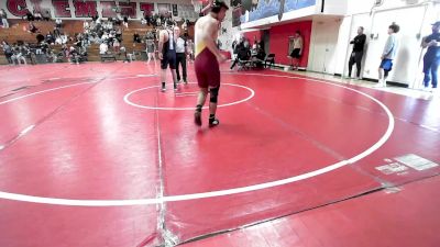 215 lbs Cons. Semi - Chris Yanez, Corona Del Mar vs Nathan Barst, Long Beach Wilson