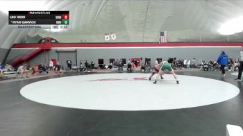 165 lbs Quarterfinal - Leo Hess, Unattached Glenville State vs Ryan Garvick, Unattached Indiana