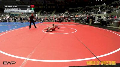 83 lbs Consi Of 4 - Zachary Paris, Smittys Barn vs Richard Flores Jr., Mile High Wrestling Club