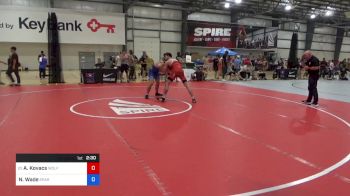 70 kg Consi Of 16 #2 - Aj Kovacs, Wolfpack Wrestling Club vs Nate Wade, Spartan Combat RTC/ TMWC