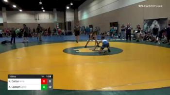 106 lbs Prelims - Kingston Cotter, Spartan Black vs Andrew Labash, North Port Wrestling Club